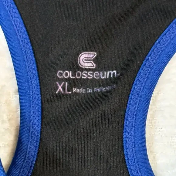 Colosseum womens black and blue Kentucky football sports bra size xl - Picture 3 of 6